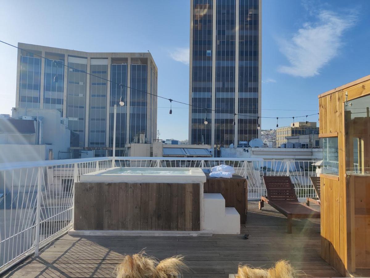 Unique Solar Penthouse With Jacuzzi And Sauna In Central เอเธนส์ ภายนอก รูปภาพ